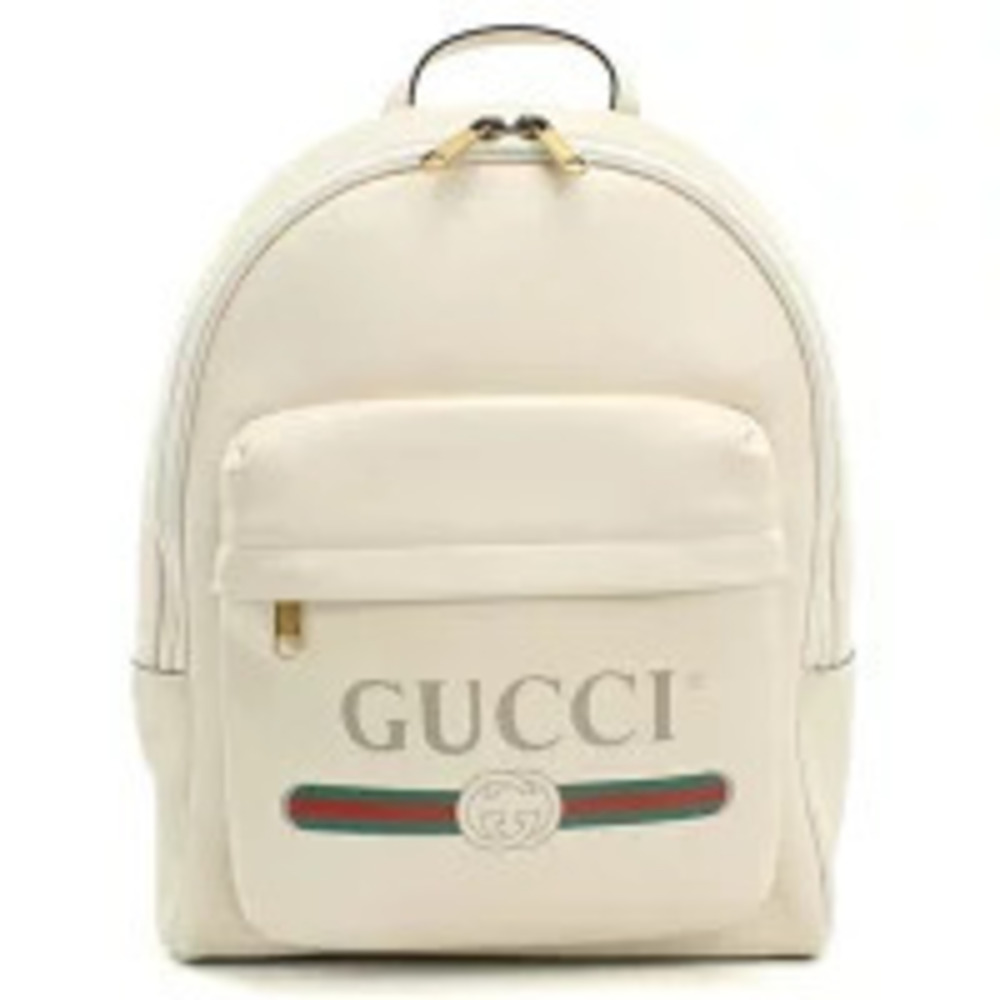 Gucci Backpack Rucksack Daybag Leather Travel Bag Cool
